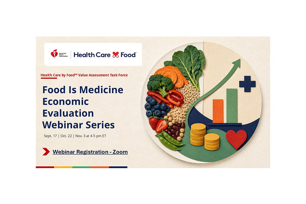 Food is Medicine Economic Evaluation webinar series